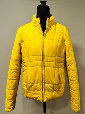 Athletic Works - Yellow Quilted Jacket